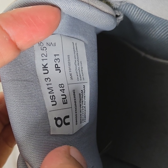 On Clouds Cloudtilt 'Lime Ivory Size 13 - Picture 10 of 10